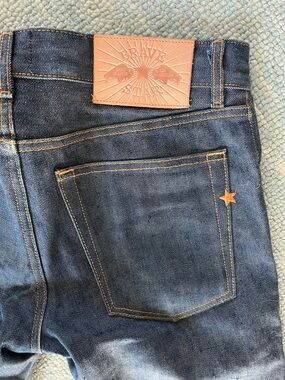 Brave Star Raw Denim Men’s 31 Slim Straight Jeans